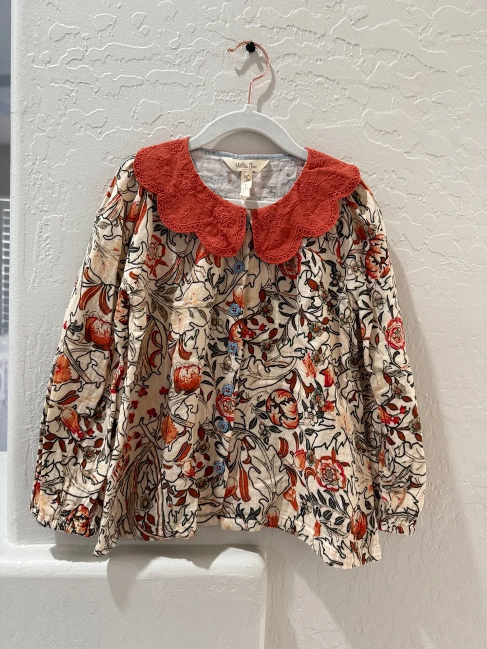 Matilda Jane Floral Meadow Brook Blouse (Size 8)